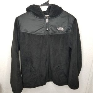 The North Face Girl's Oso Hoodie Sweater Black XL
